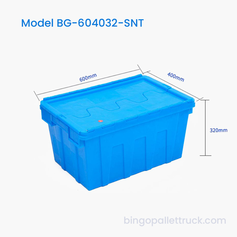 Cutie din plastic de 63 l pentru depozitare în vrac