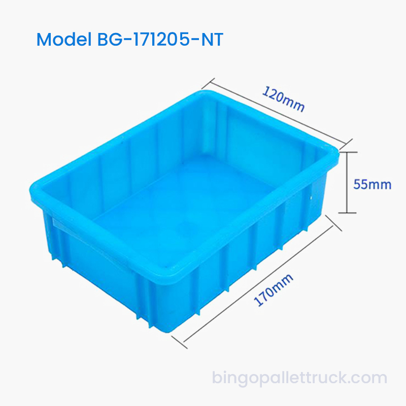 Cutie din plastic HDPE de 0,8 L înșelabilă pentru șuruburi și elemente de fixare mici