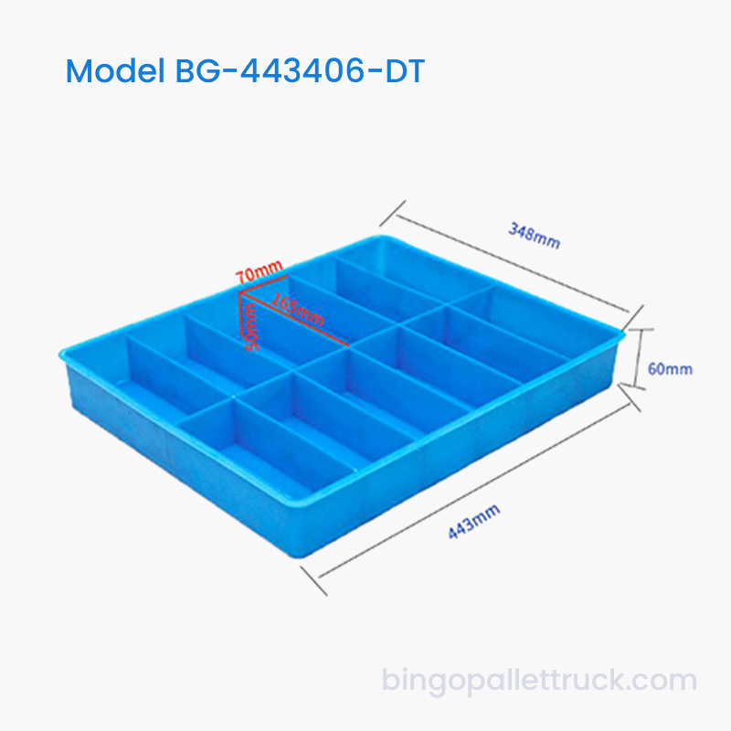 Cutie din plastic divizabilă cu 12 compartimente pentru articole mici de comerț electronic