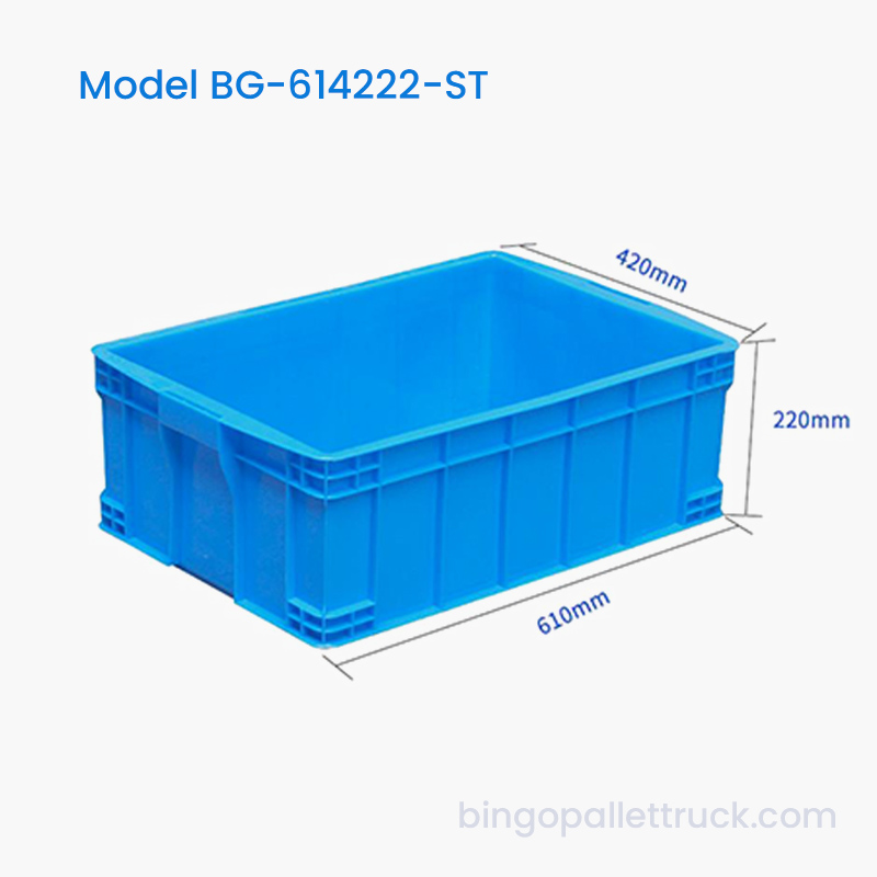 Cutie din plastic de 47 l Coș stivuibil pentru feronerie și elemente de fixare