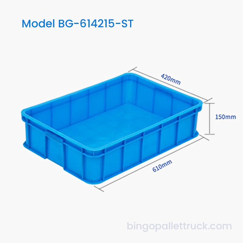 Cutie stivuitoare din plastic de 31 L pentru șuruburi și componente mici