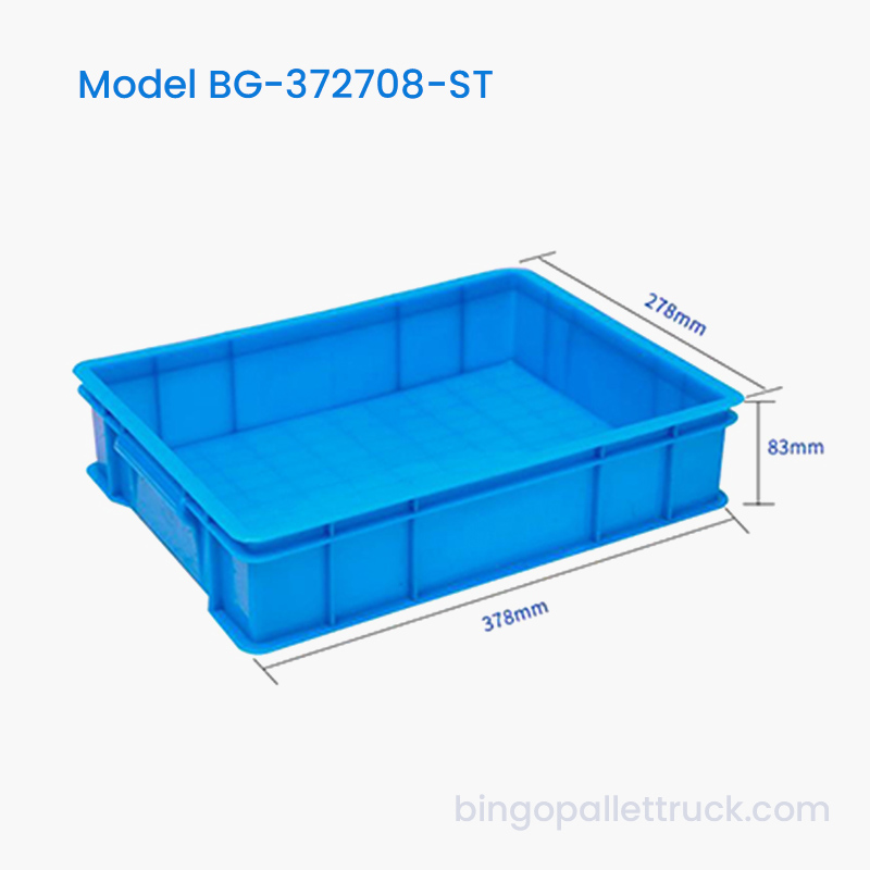 Mini coș de depozitare industrial de 6 litri Geanta de plastic stivuită