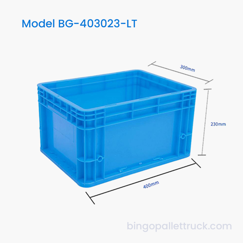 Cutie din plastic logistică rezistentă la praf de 22 l pentru depozitare în interior