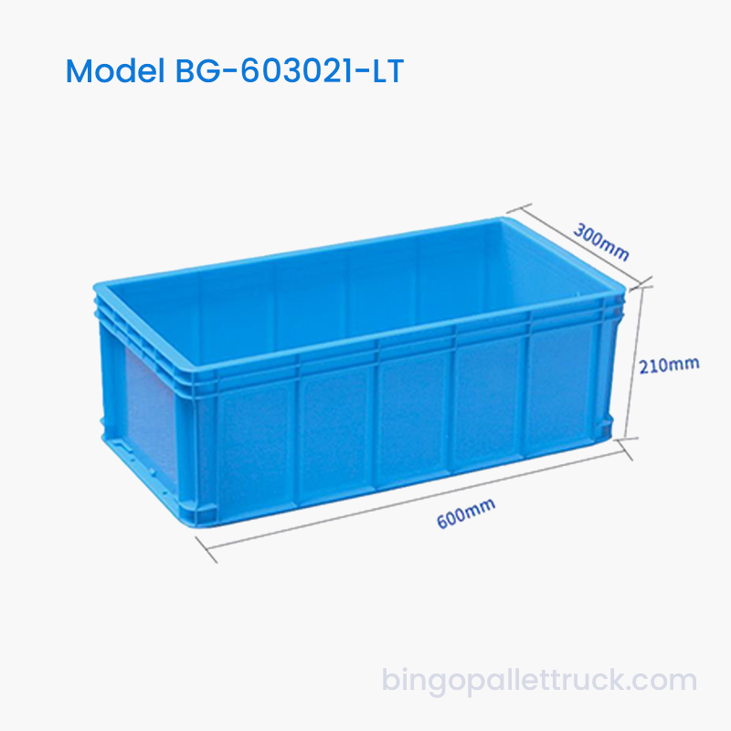 Cutie din plastic HDPE Logistică 31L pentru sortarea în depozit