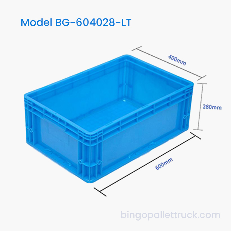 Cutie din plastic Logistics 56L pentru logistica fructelor și legumelor