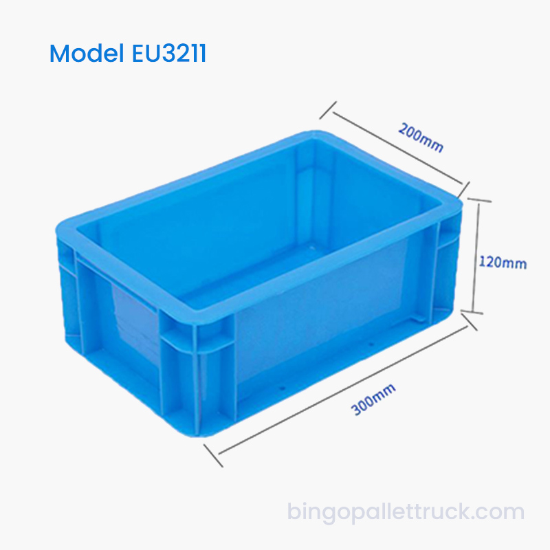 Cutie din plastic EU 4L pentru depozitare industrială
