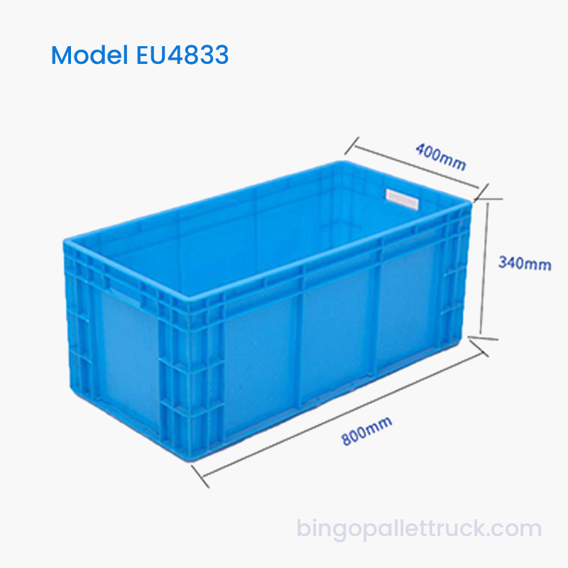 Coș de depozitare industrial EU extra mare de 92 l pentru atelier
