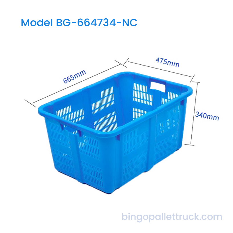 Coș de 88 litri din plastic rezistent pentru recoltare în vrac
