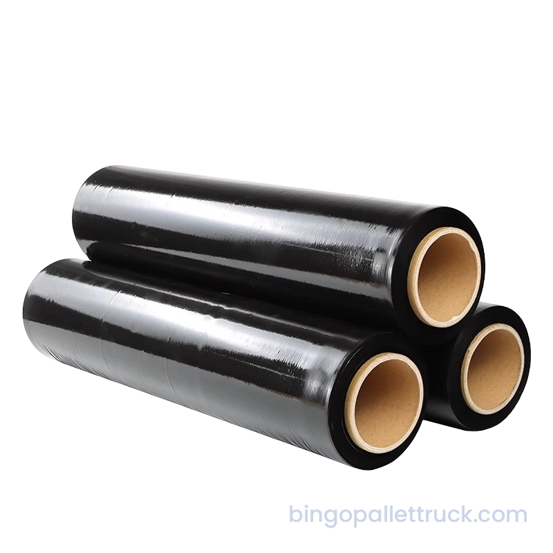 Înaltă densitate LLDPE Black Stretch Wrap pentru ambalare