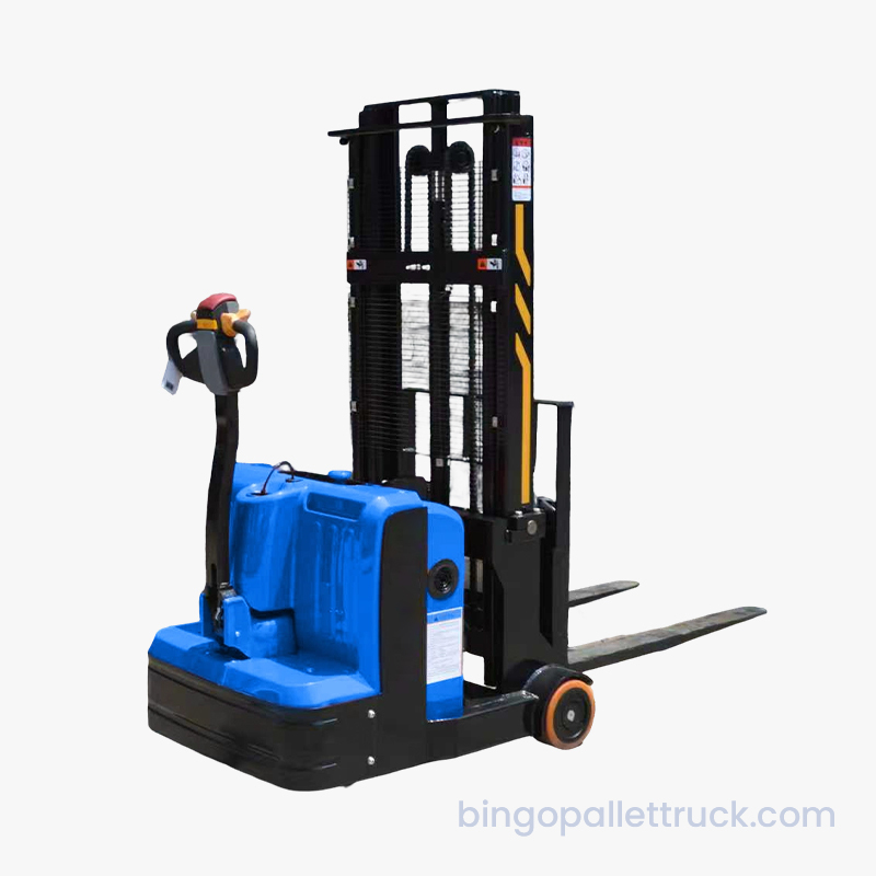 Stivuitor electric contrabalansat pentru walkie-uri de 500 kg