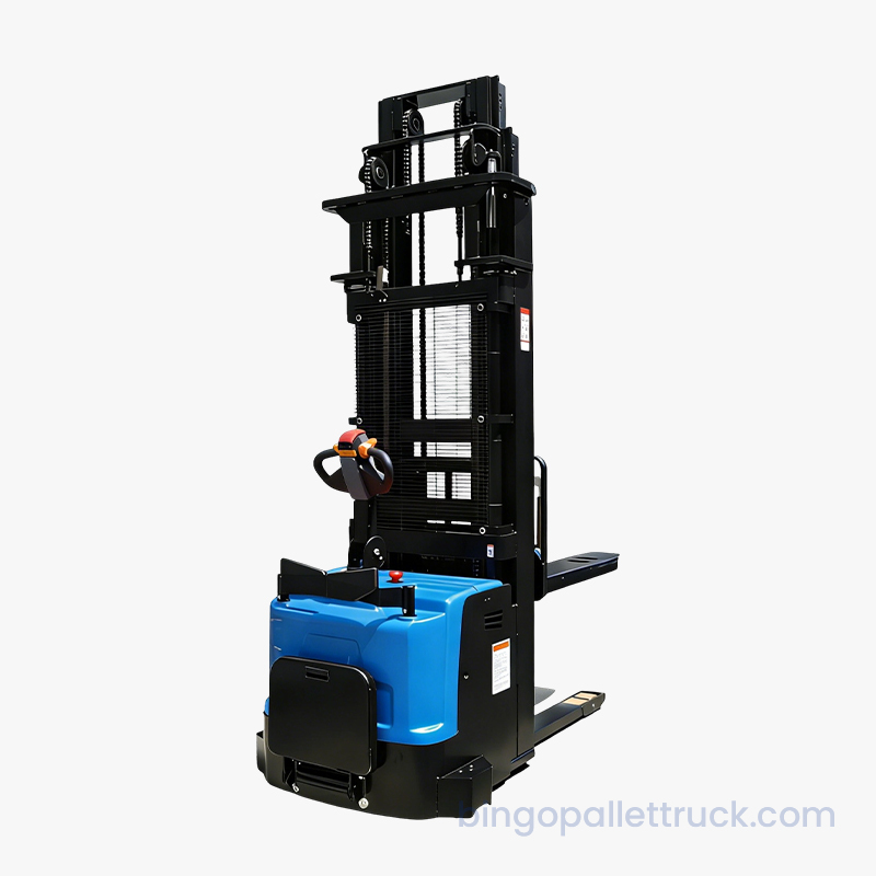 Stivuitor electric cu trei catarge EPS de 2000 kg pentru o rază mare de acoperire