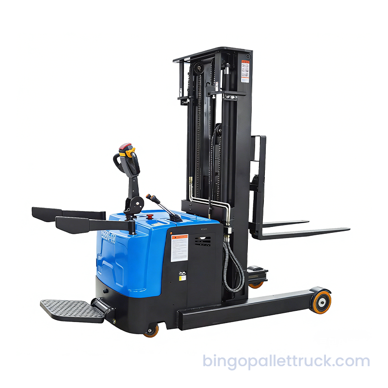 Stivuitor electric EPS de 2000 kg pentru depozitare grea pe culoar îngust